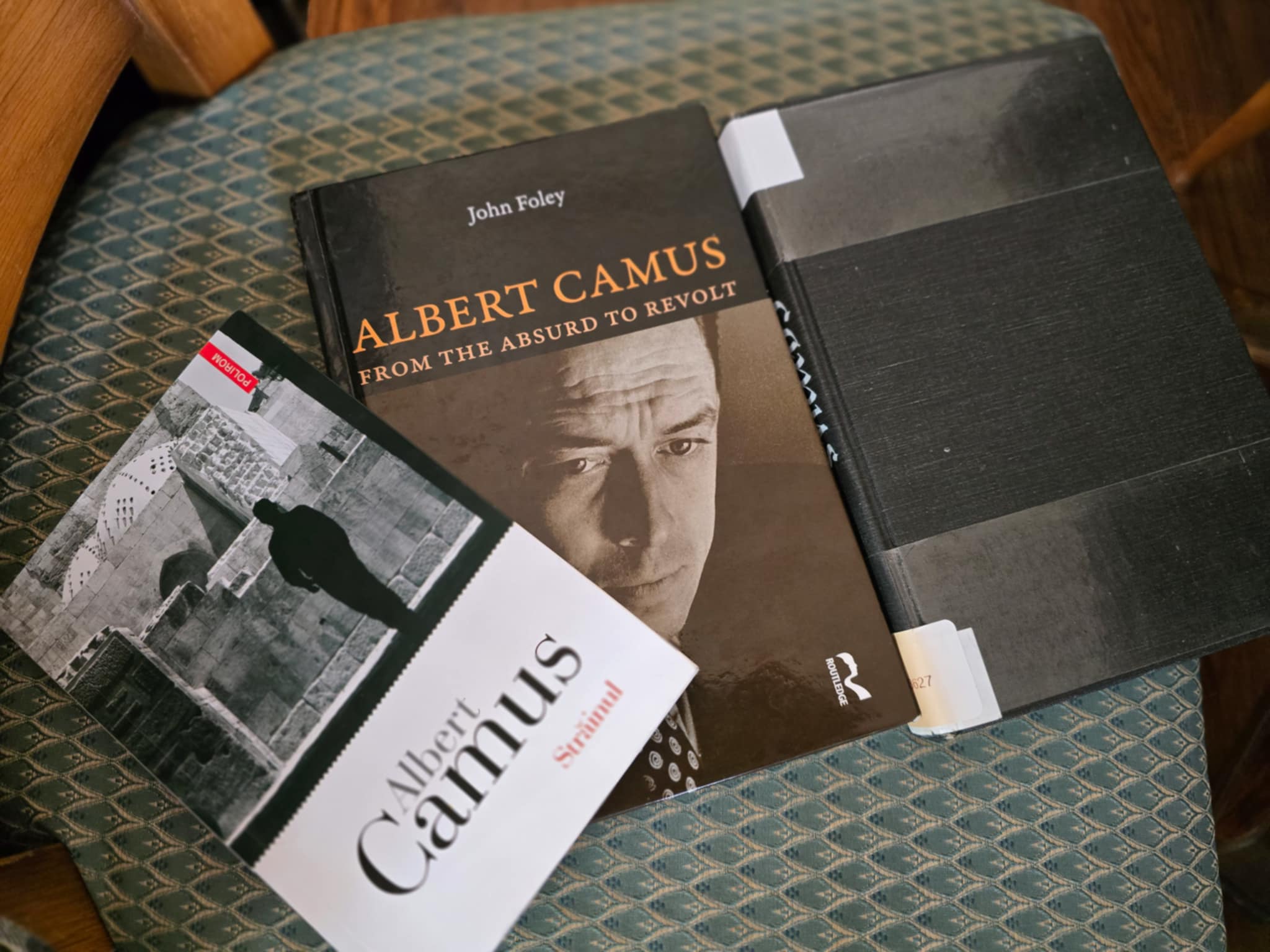 Photo of the book The Stranger by Albert Camus taken by Ruben-Laurentiu